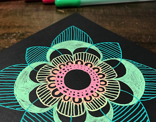 Connecting Through Art – Mandalas and Mothering Conversations on Hard Days