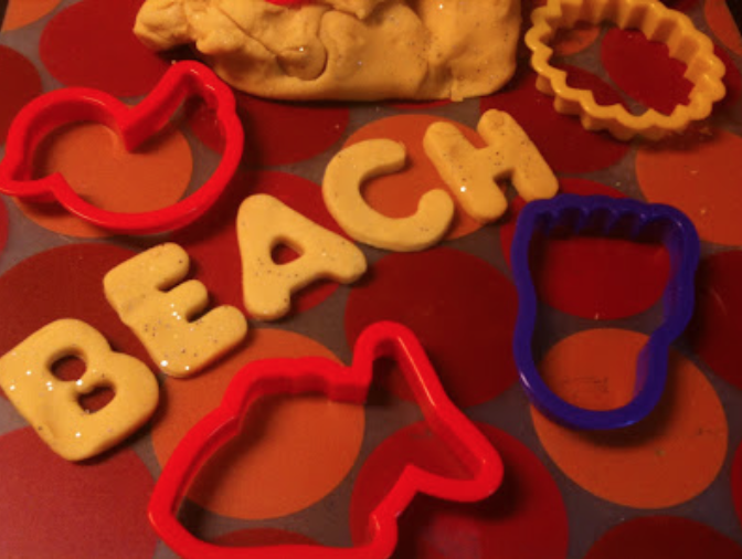 Beach Play Dough