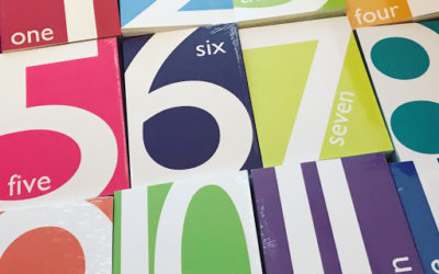 The Number Dozen Wall Art Counting Cards