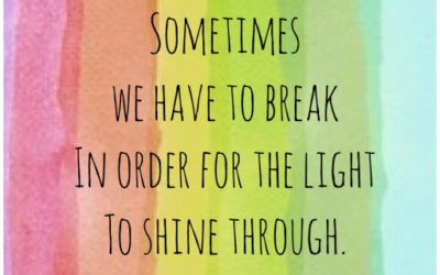 Sometimes We Have to Break