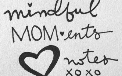 Mindful Mom-ents Love Notes for Mothering – dealing with young anger as a shield