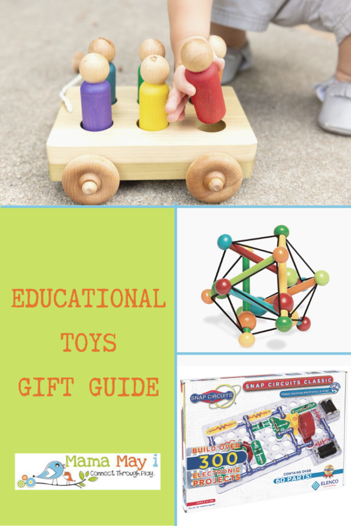 Educational wooden toys for kids by age